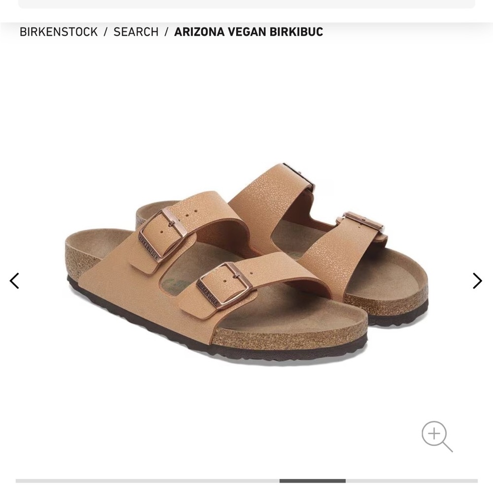 Birkenstock Arizona Vegan Sandals - Tan